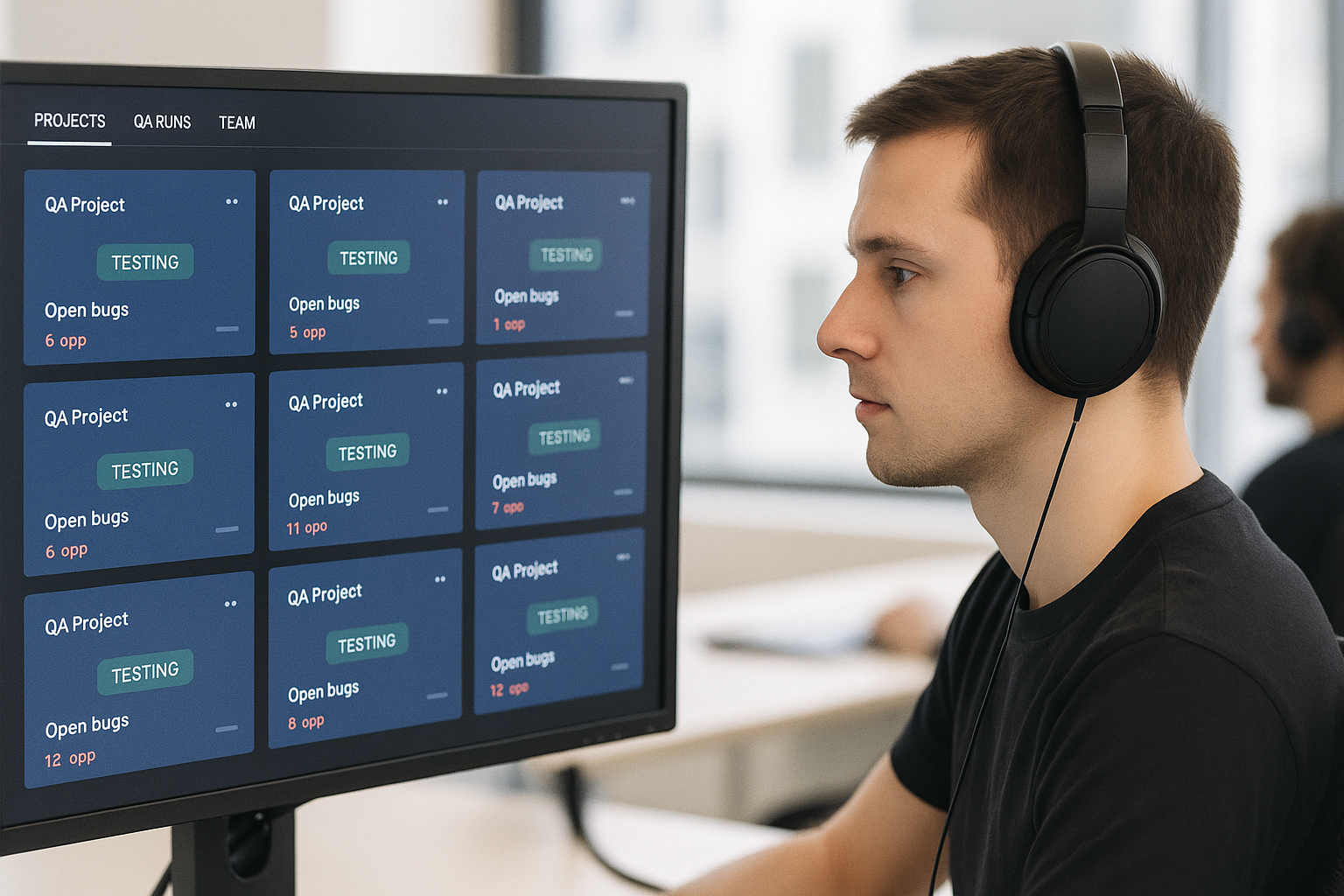 QA Testing Dashboard